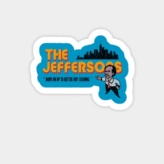 George Jeffersons Cleaning Sticker by Krisna Pragos